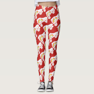 Leggings arco iris de quad