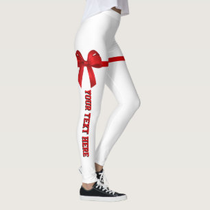 Leggings Arco rojo brillante