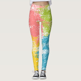 Leggings Arcoiris azul verde rosa