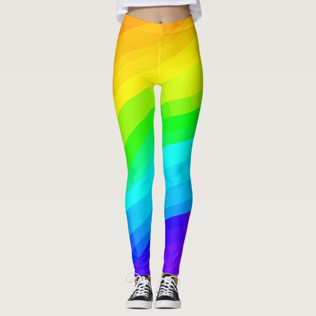 Leggings Arcoiris brillante (Anverso)