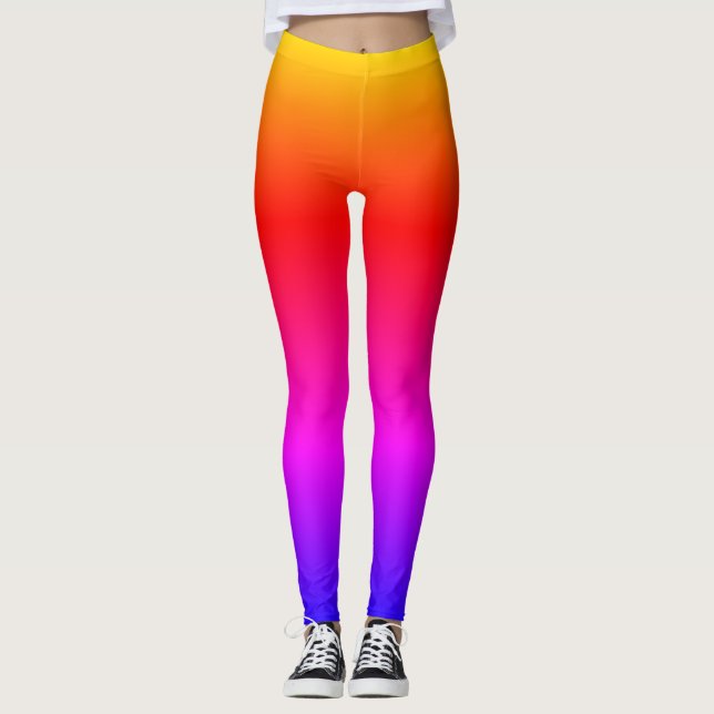 Leggings Arcoíris brillante Ipanema Ombre (Anverso)