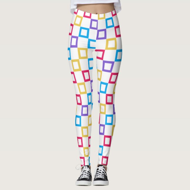 Leggings Arcoiris cuadrado (Anverso)