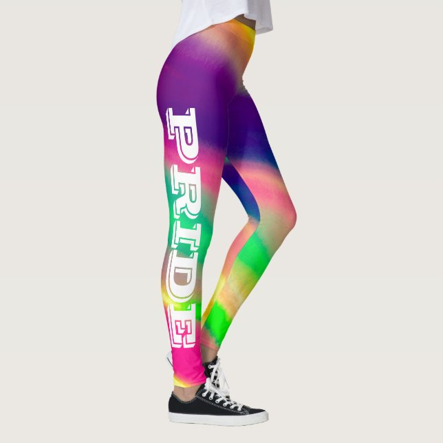 Leggings Arcoiris de color de orgullo LGBT (Derecha)