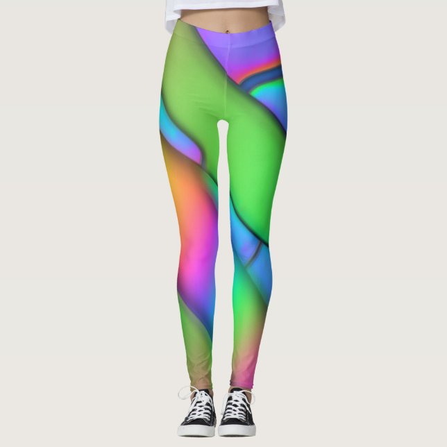 Leggings Arcoiris de luz polarizada (Anverso)