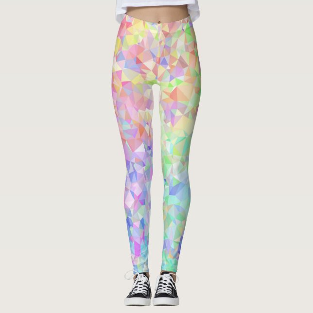 Leggings Arcoiris de popa baja (Anverso)