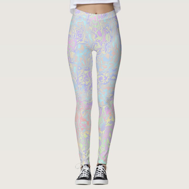 Leggings Arcoiris de viaje con ácido (Anverso)