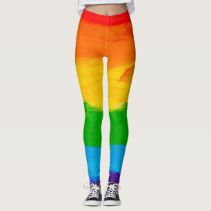 Leggings Arcoiris dibujado a mano
