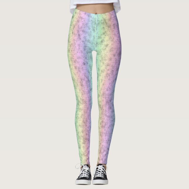 Leggings Arcoiris en optik de cuero elefante (Anverso)