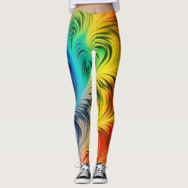 Leggings Arcoiris giratorio