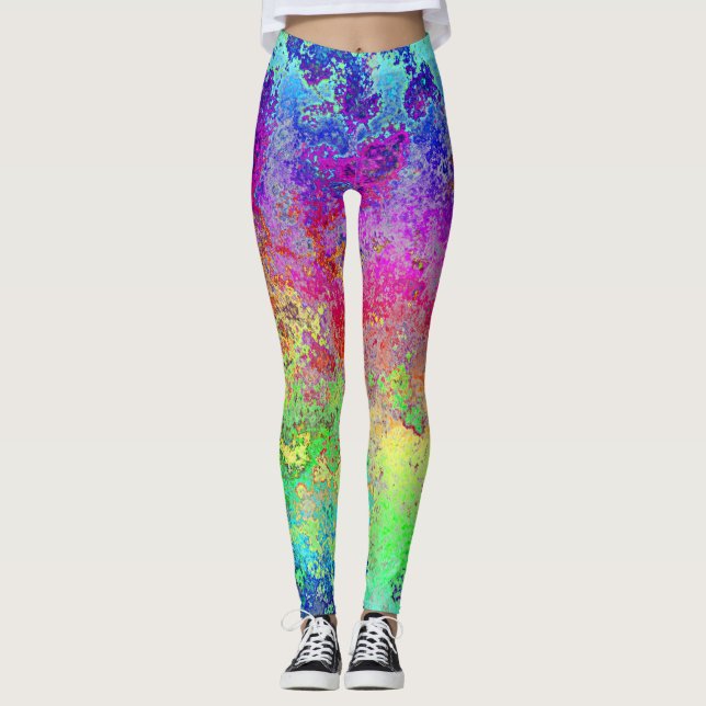 Leggings Arcoíris Grungy (Anverso)