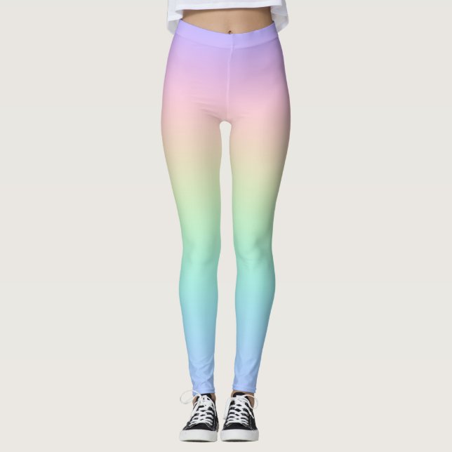 Leggings Arcoiris pastoral (Anverso)