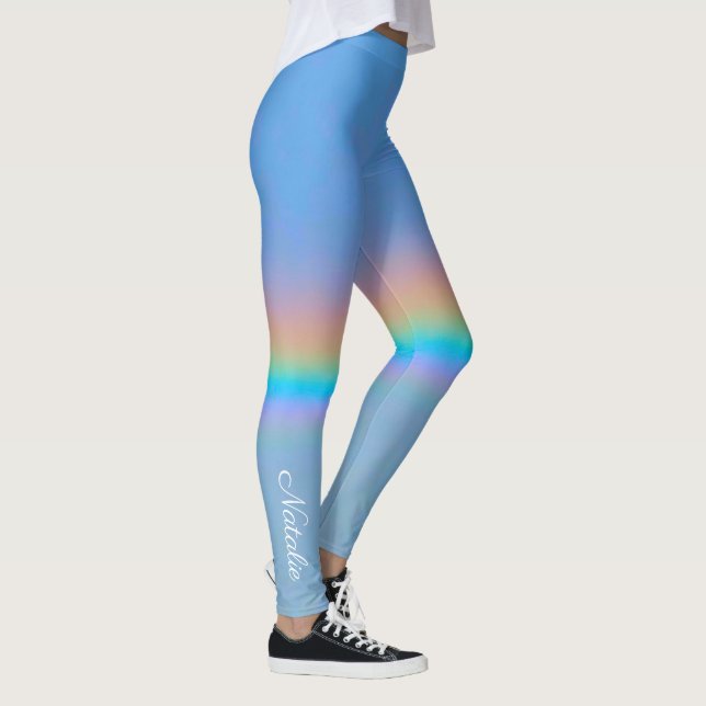 Leggings Arcoiris real natural personalizado (Derecha)