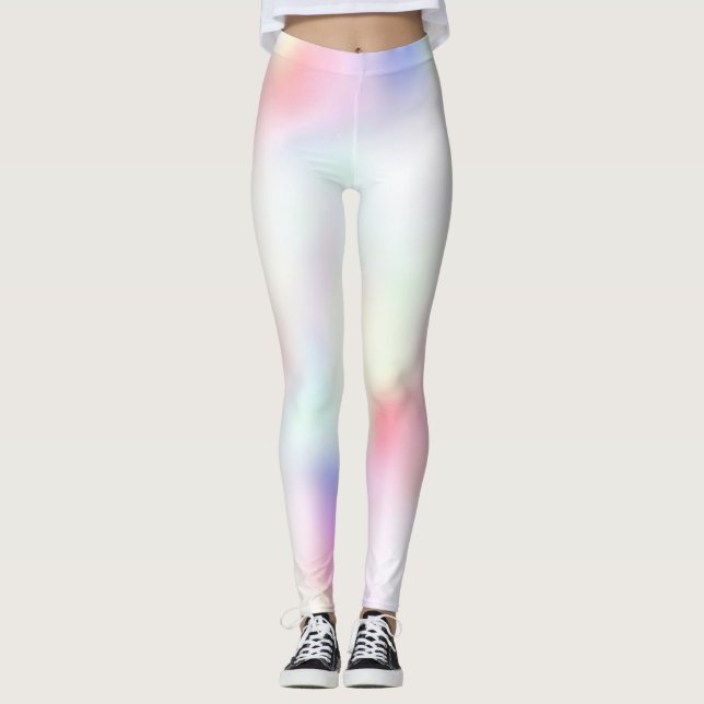 Leggings Arcoiris rosa morado unicornio (Anverso)