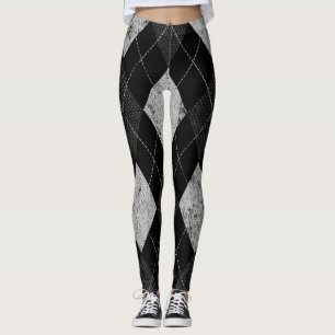 Leggings Argyle apenó el modelo de muy buen gusto