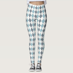 Leggings Argyle azul
