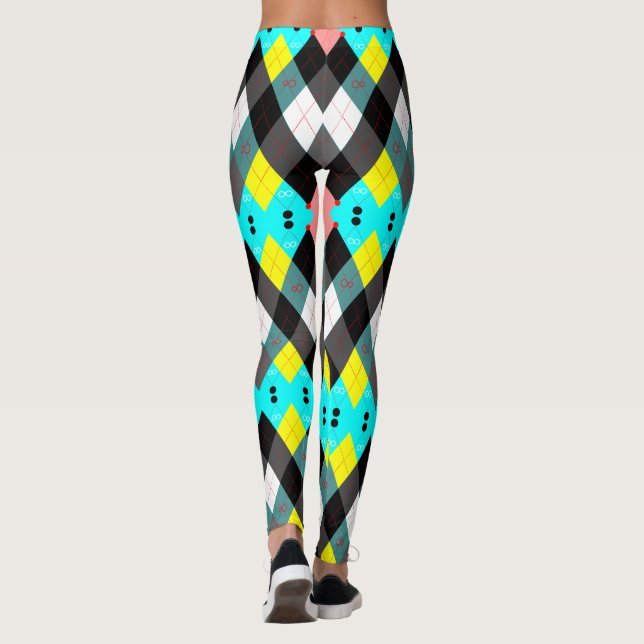 Leggings Argyle revisitó 7 (Reverso)