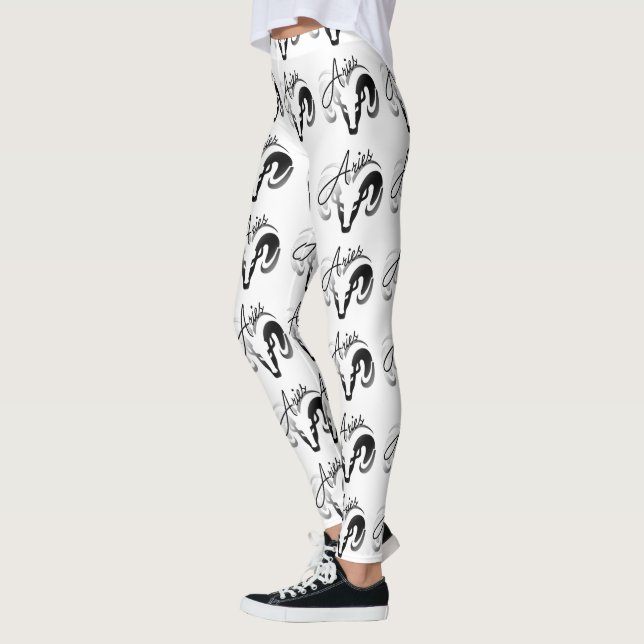 Leggings Aries plateados Ram Zodiac (Izquierda)