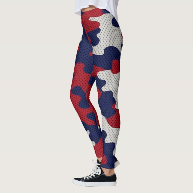 Leggings Arizona Desert Camo red blue red (Izquierda)