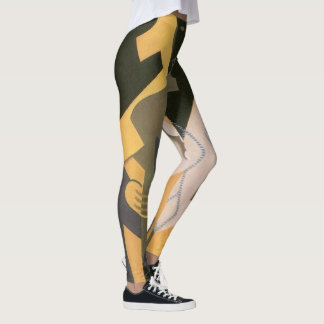 Leggings Arlequín en una mesa de Juan Gris, Cubismo vintage