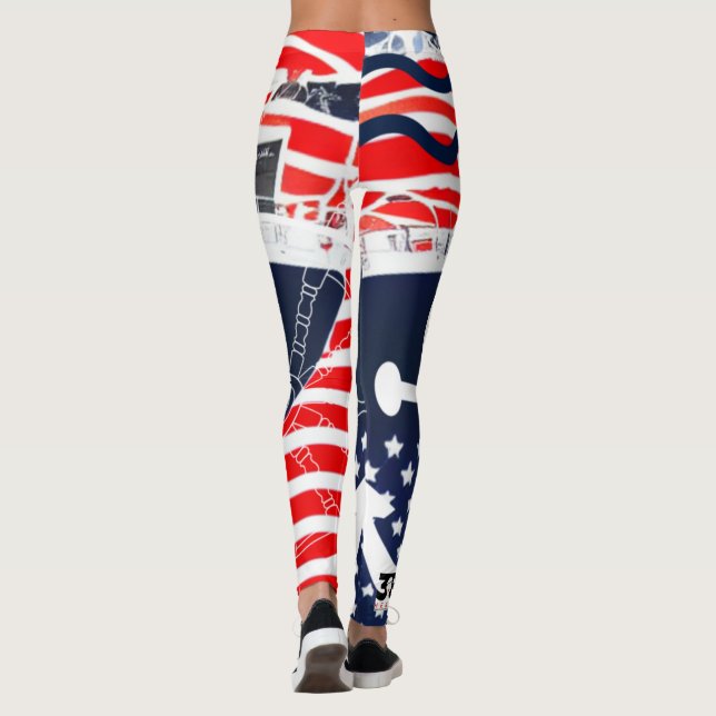 Leggings Armada de Estados Unidos (Reverso)