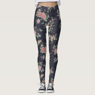 Leggings Armada rosa rosa rosada de época victoriana 
