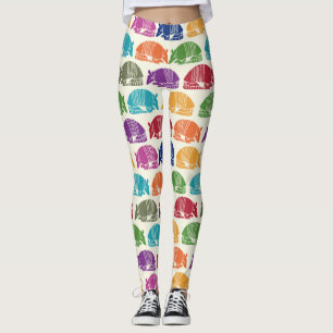 Leggings Armadillos Marfil De Crema Patentada