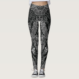 Leggings Armonía floral de encaje
