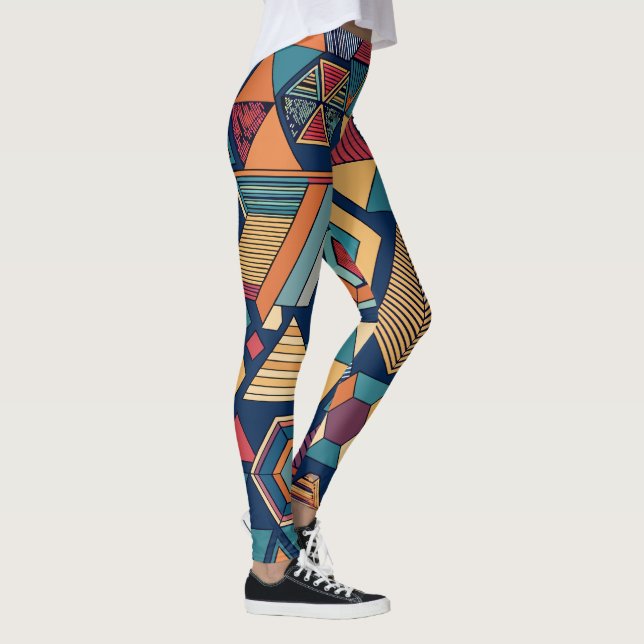 Leggings Armonía geométrica (Derecha)