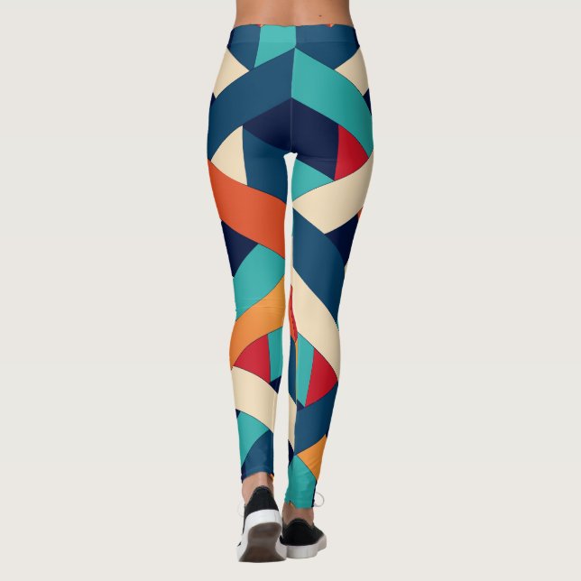 Leggings Armonía geométrica (Reverso)