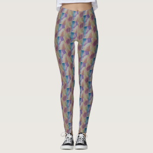 Leggings Arrecife de coral arte abstracto