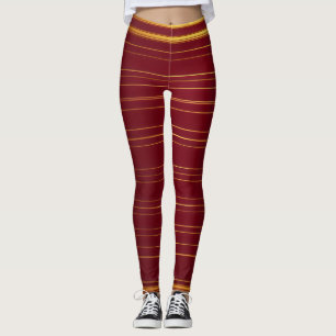 Leggings "Arsenal de Vino Rojo: Artesanía de precisión en D
