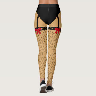 Leggings Arsenales de Pescado Tornados Falsos Suspenden Hal