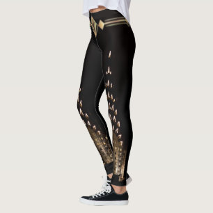 Leggings Art Deco Kitsch