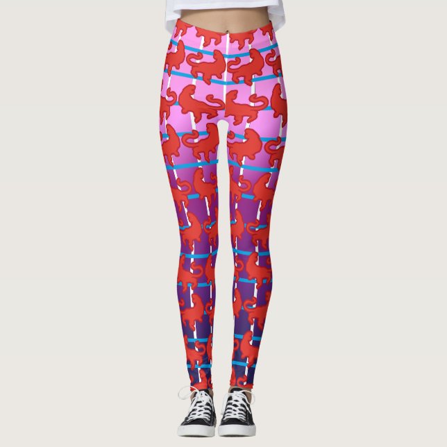 Leggings Art Lover Cute Tiger (Anverso)