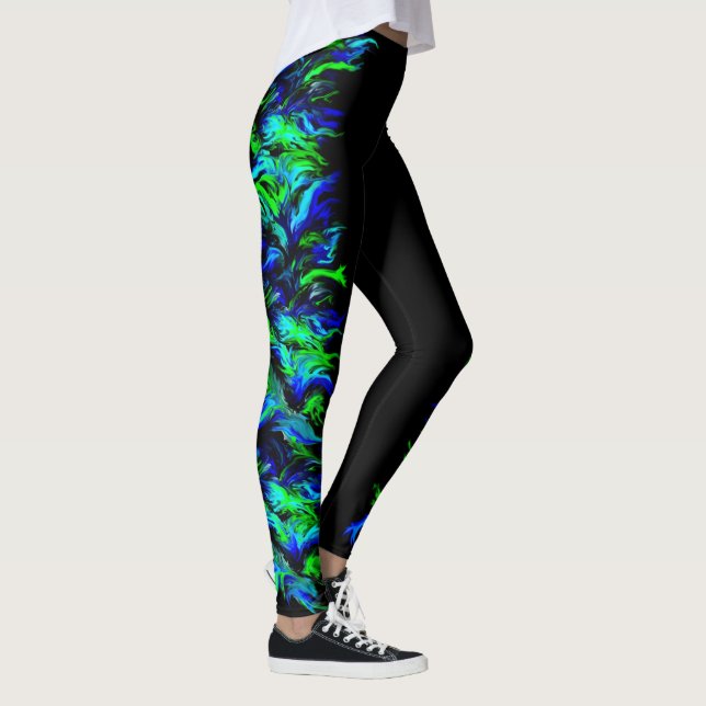 Leggings Artdeco flama al estilo arcoiris (Derecha)