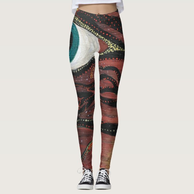LEGGINGS ARTE ABORIGEN - POLAINAS (Anverso)