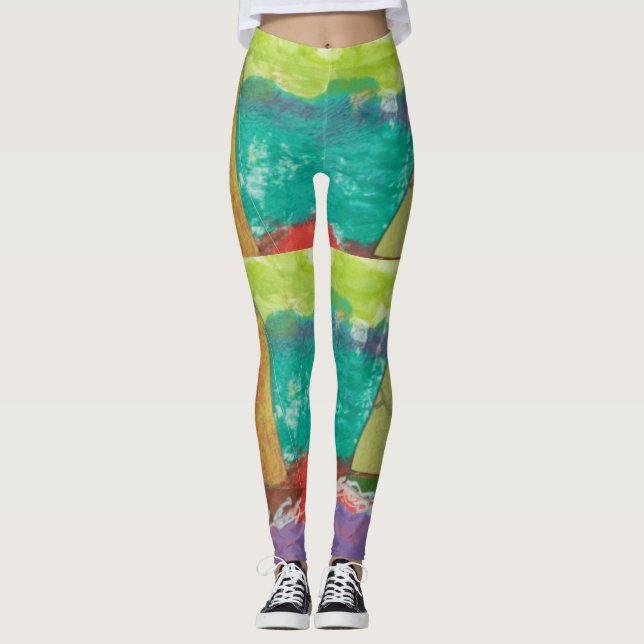 Leggings Arte abstracto (Anverso)