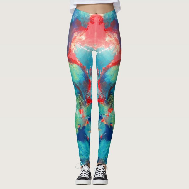 Leggings arte abstracto (Anverso)