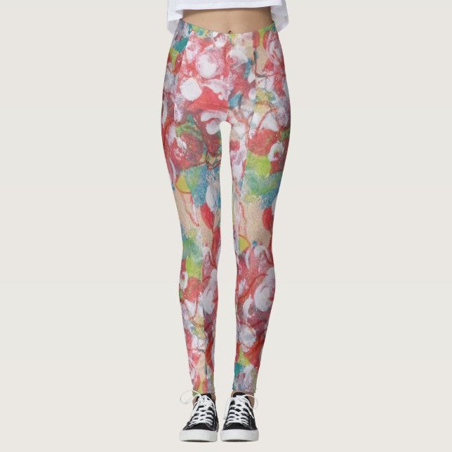 Leggings Arte abstracto (Anverso)