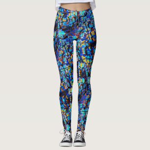 Leggings Arte abstracto 3D 23