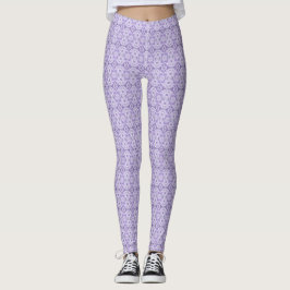 Leggings Arte abstracto acuarela morado luz sombra