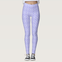 Leggings Arte abstracto acuarela púrpura Psychomachia