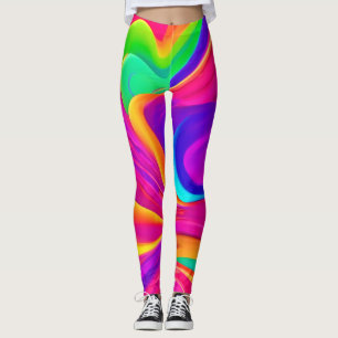 Leggings Arte abstracto colorido
