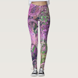 Leggings Arte abstracto contemporáneo moderno