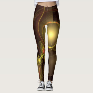 Leggings Arte abstracto de conexión íntima