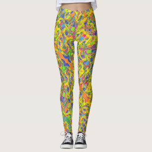 Leggings arte abstracto de las leyendas indias