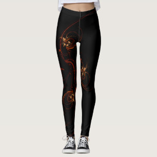 Leggings Arte abstracto fuera de la oscuridad
