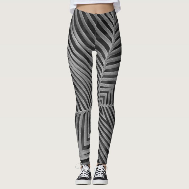 Leggings Arte abstracto hermoso (Anverso)