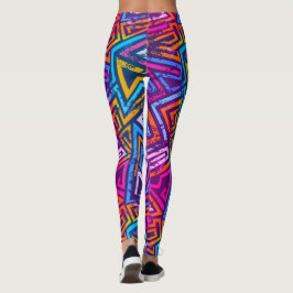 Leggings Arte abstracto - Leyendas Streetart - Arte geométr