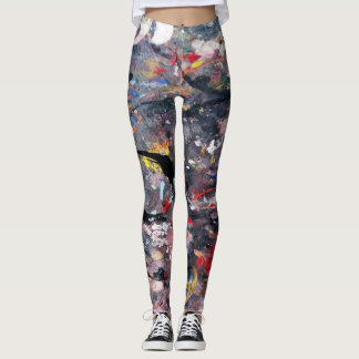 Leggings arte aleatorio